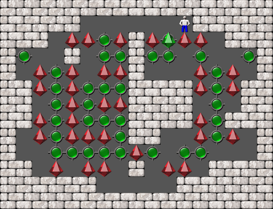 Сокобан More Bugs collections уровень 612